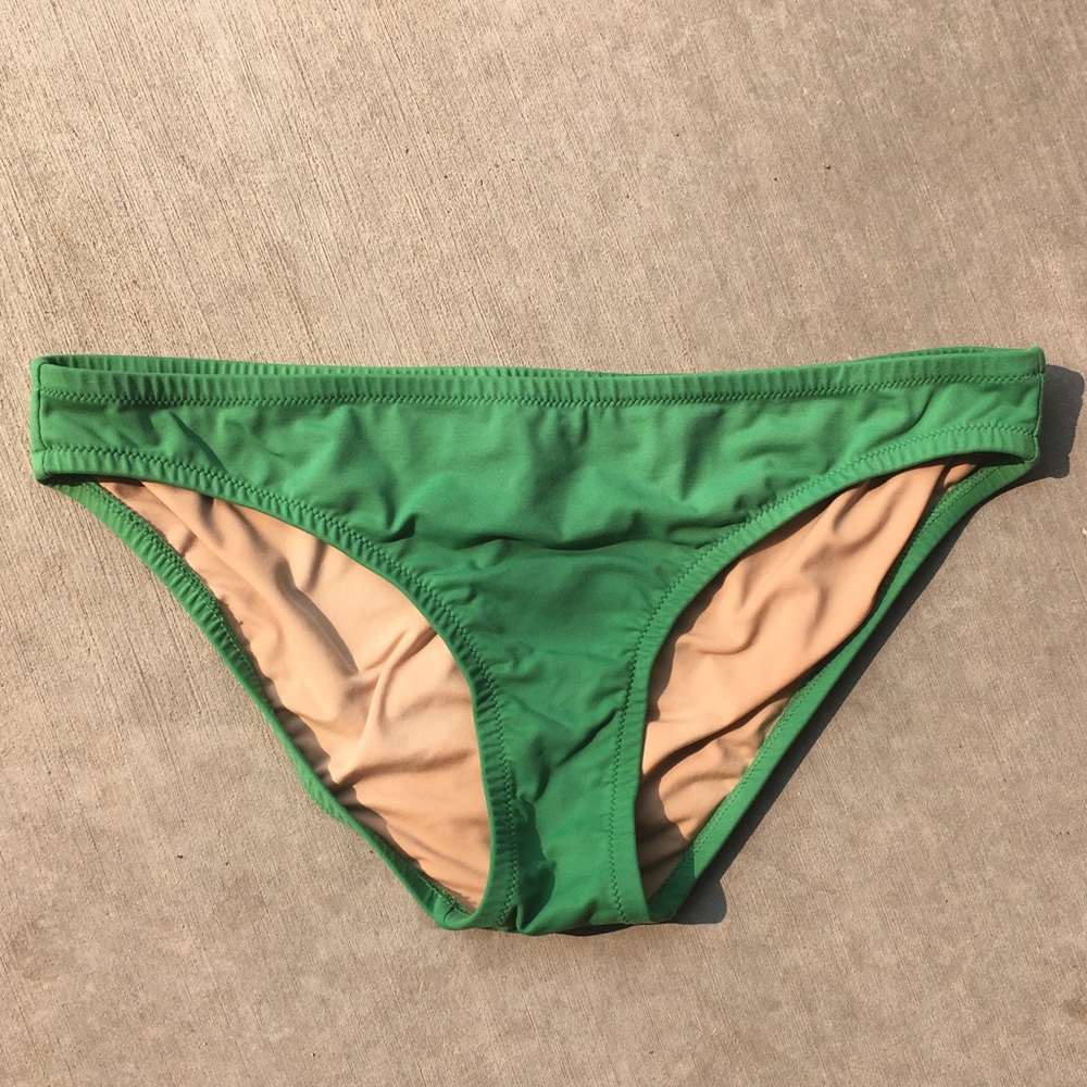 J. Crew green bikini bottom